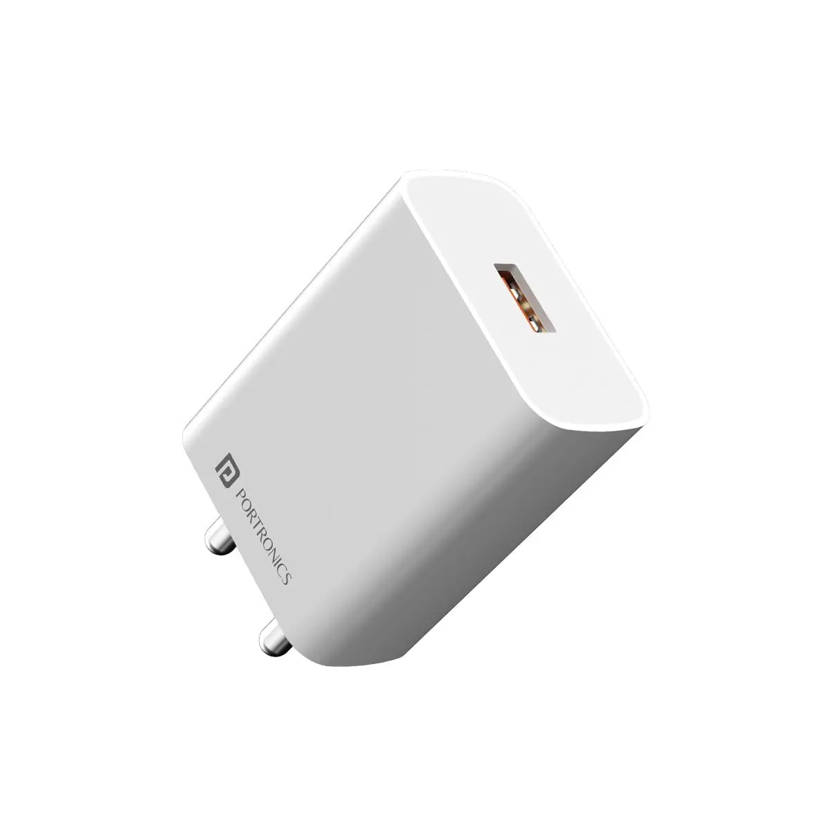 Portronics Por-1963 Adapto One Pro 18W 3A Mach Usb Fast Charging Adaptor With 1 M Type C Charging Cable 1