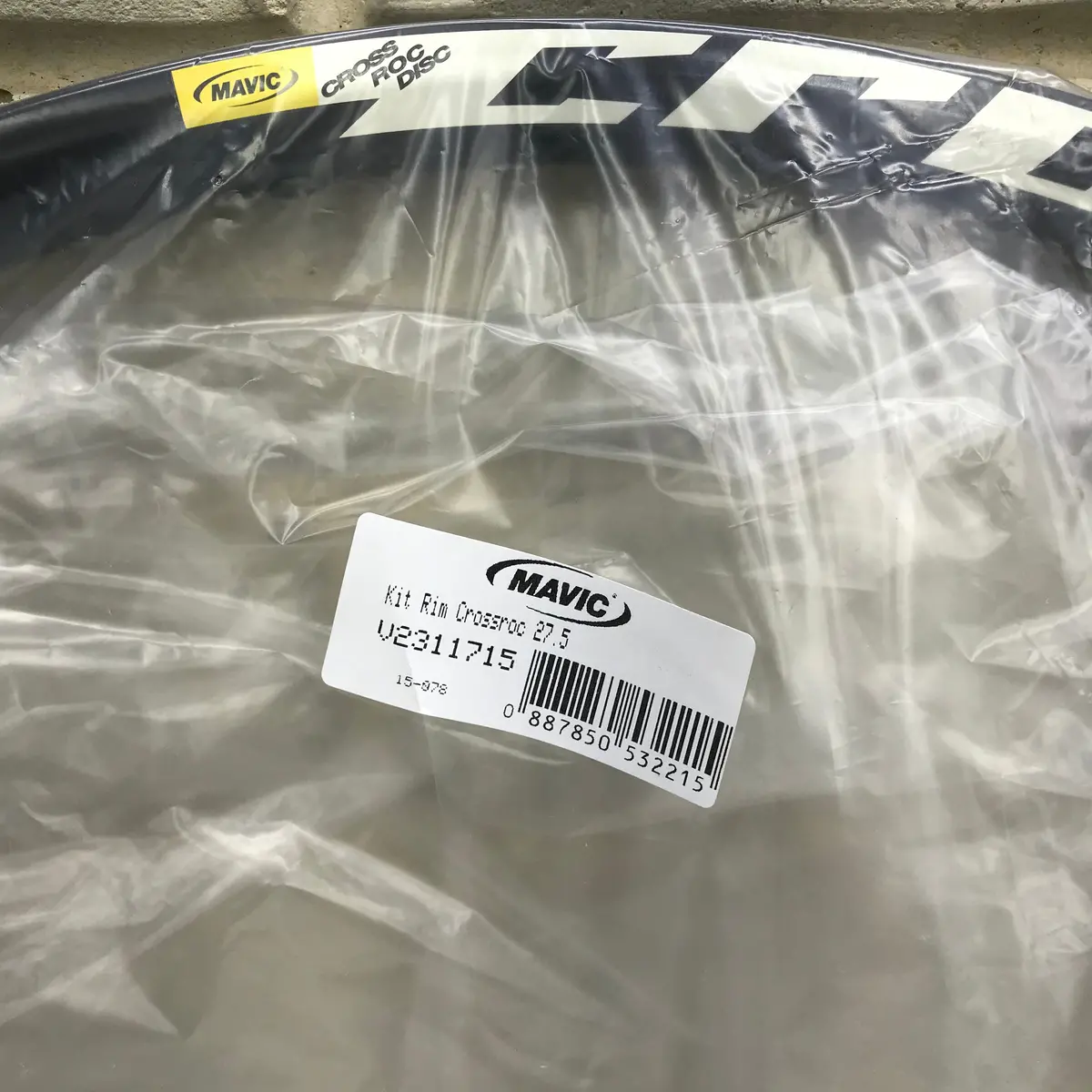Crossroc 27.5" Front/Rear Rim 2014+- V2311715 2
