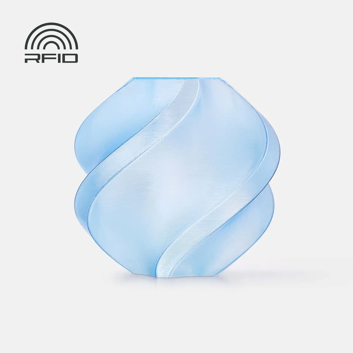 Bambu Lab Petg Filament -Translucent Light Blue (1.75Mm) 1