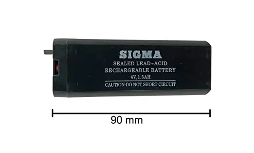 Battery 4V, 1.5Ah Sealed Lead-Acid Rechargeable Battery 1