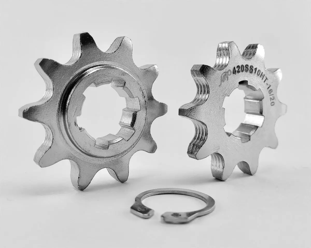 Amp 420 Qs138 10T Sprocket - Front 1