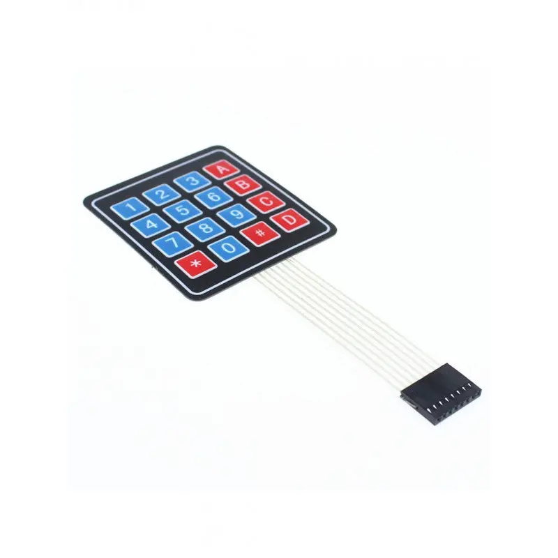 4X4 Matrix Membrane Type Keypad -16 Keys 1