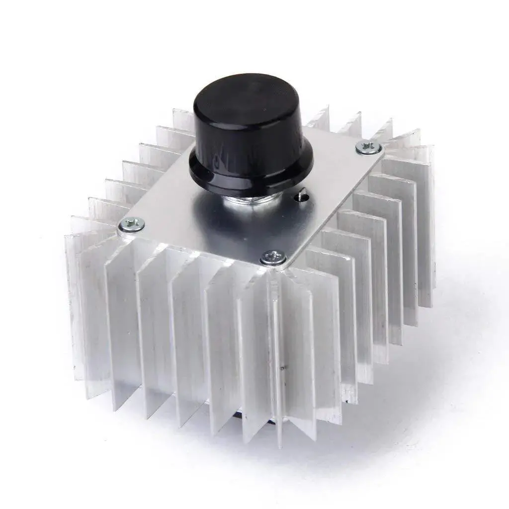 5000W Ac 220V High-Power Electronic Regulator Scr Voltage Regulator Module Adjust Light Speed Temperature 1
