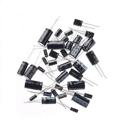 88 Pcs Assorted Electrolytic Capacitor With Durable Plastic Storage Box 1