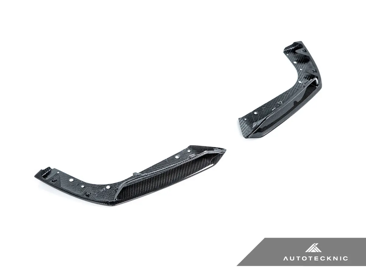 Autotecknic Performance Dry Carbon Splitter Set - F95 X5m 2