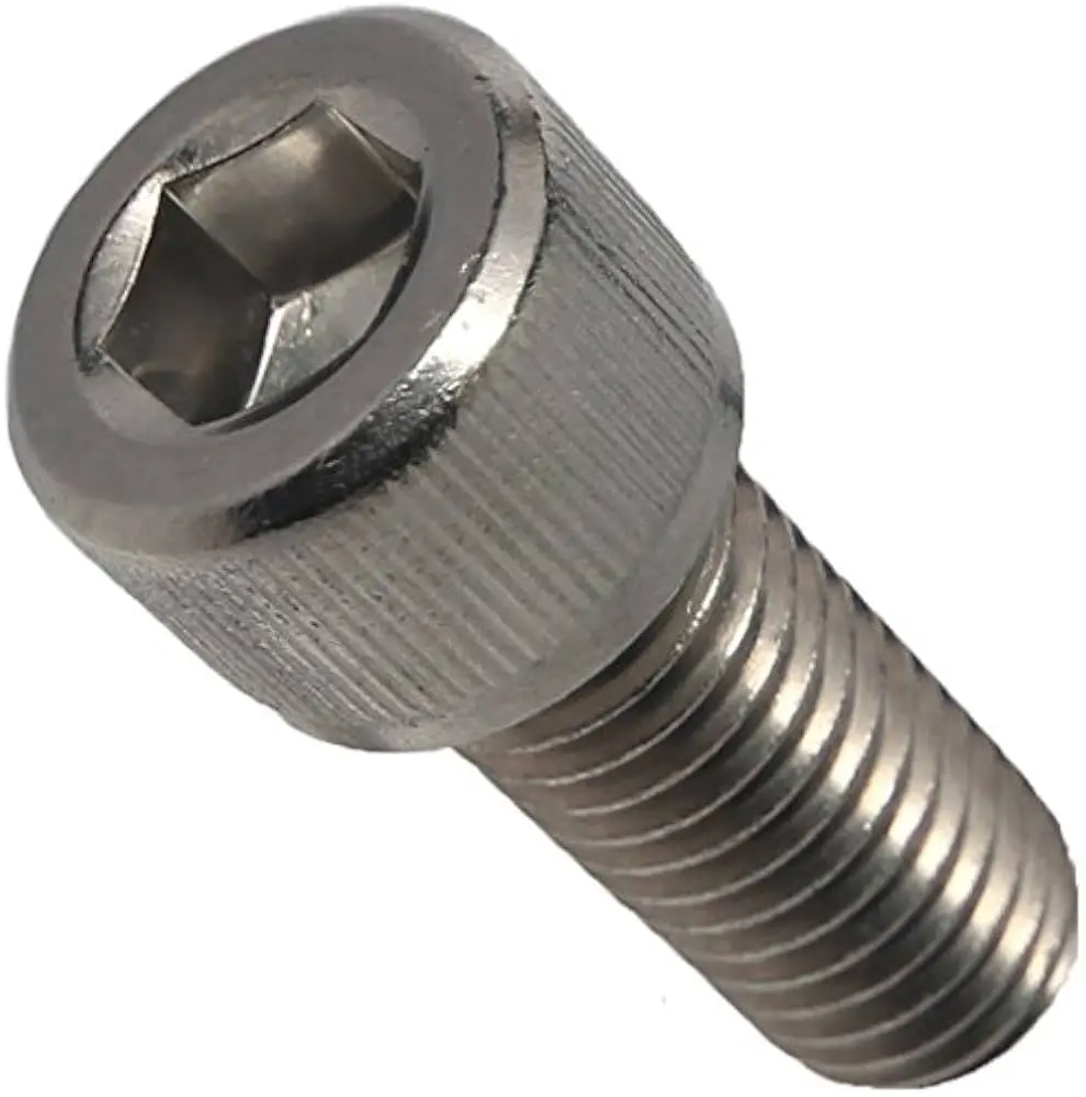 M4x10mm Hex (Allen) Socket Head Stainless Steel Screw (Pack Of 10) 1