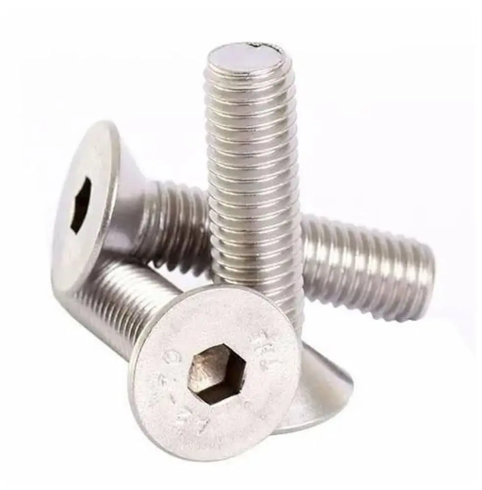 M3x16mm Csk Allen Countersunk Ss202 Screw (Dia. 3Mm, Length 16Mm) (Pack Of 10) 1