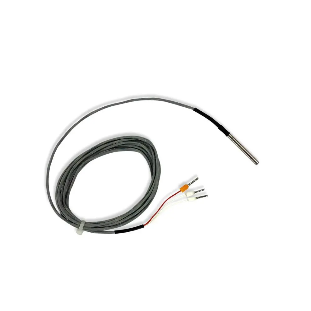 Pt100 Rtd Sensor 3Mm 3 Wire 3 Meter Long Cable, Stainless Steel Thermocouple Sensor Probe Temperature 1