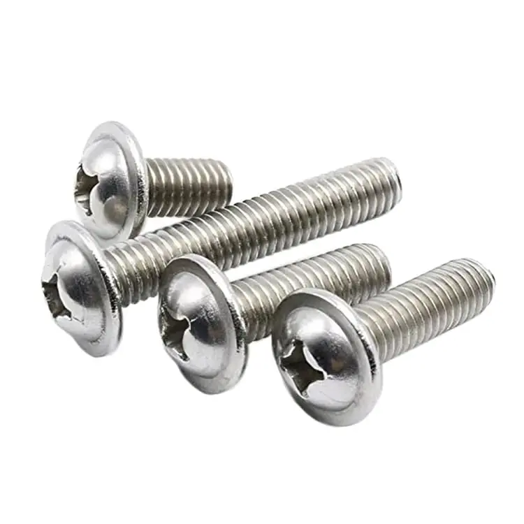 M3x20m Screw Integrated Washer Phillips Head (Pack Of 10) 1