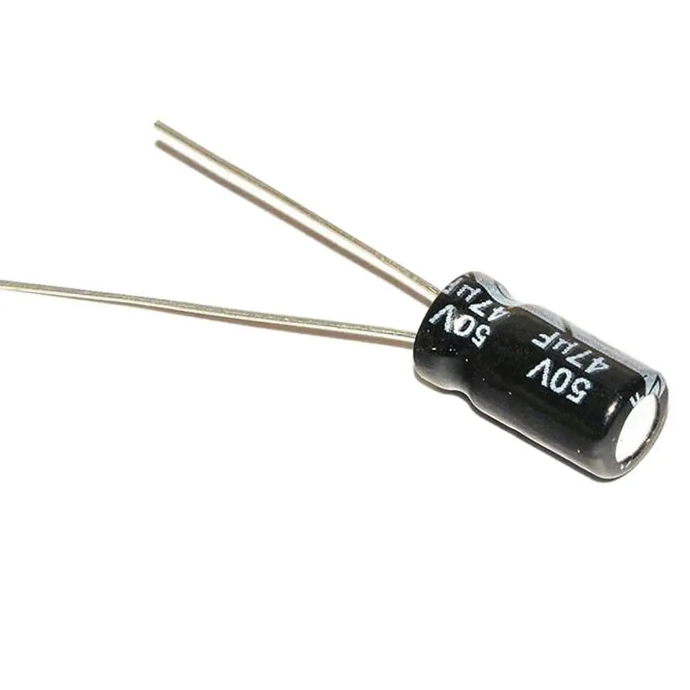 47Uf 50V Electrolytic Capacitor 1