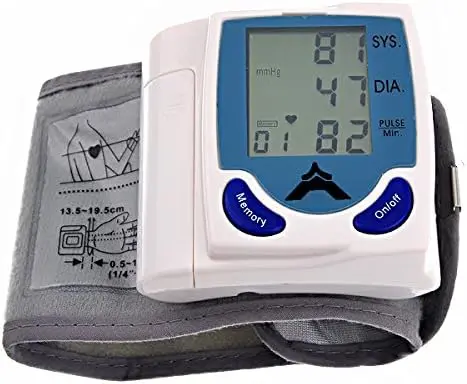 Ck-101 Automatic Digital Wrist Watch Blood Pressure Monitor (90 Memories) 1