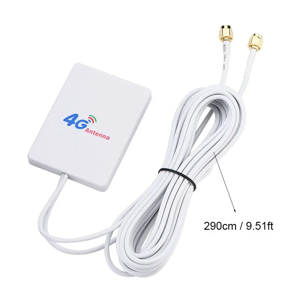 4G/3G Lte Antenna, Bi577 28Dbi High Gain 4G 3G Network Ethernet Outdoor Signal Amplifier For Wifi Router Mobile (Sma Male) 2
