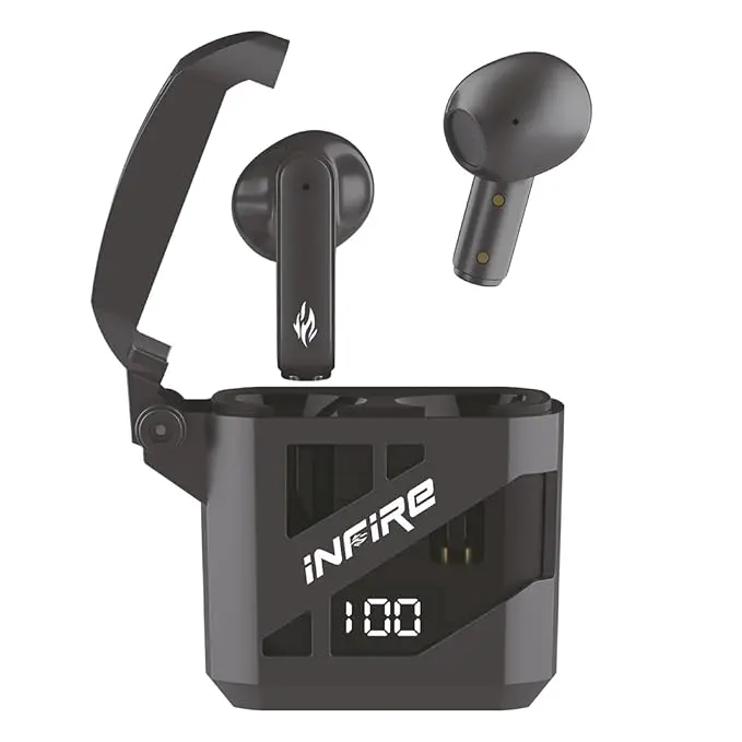 Infire Firebud 64 Wireless Earbuds With 40H Playtime, Bluetooth 5.3, Ai Voice Assistant, Touch Control For Calls, Music & Movies 2