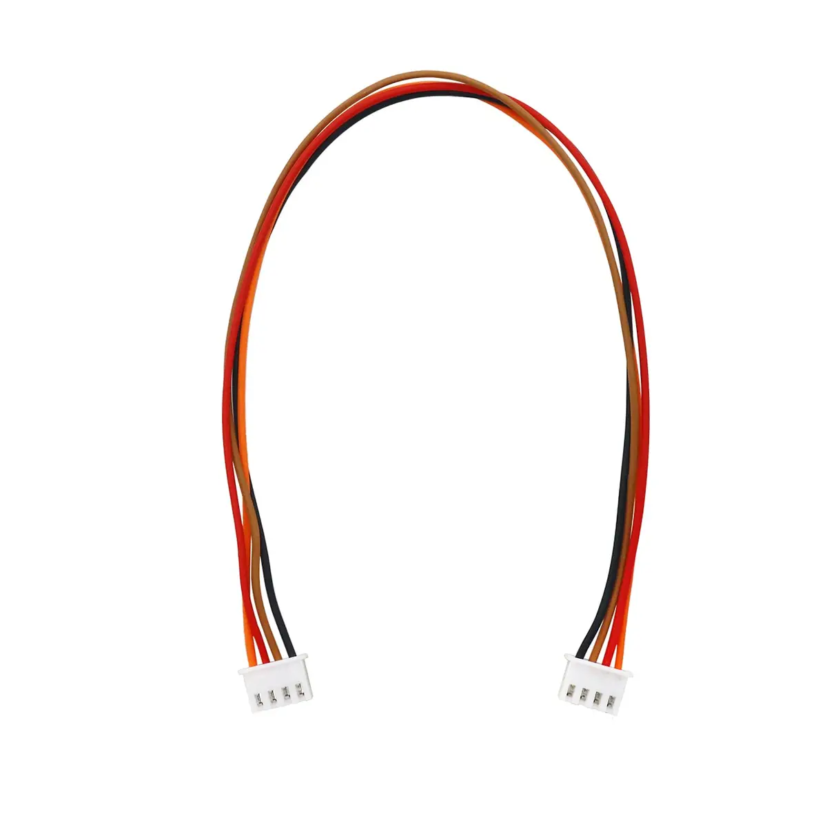 4 Pin Jst-Xh 2515 Female To Female Connector With Wire 25Cm 4X4- 2.54Mm Pitch (1 Pc) 1