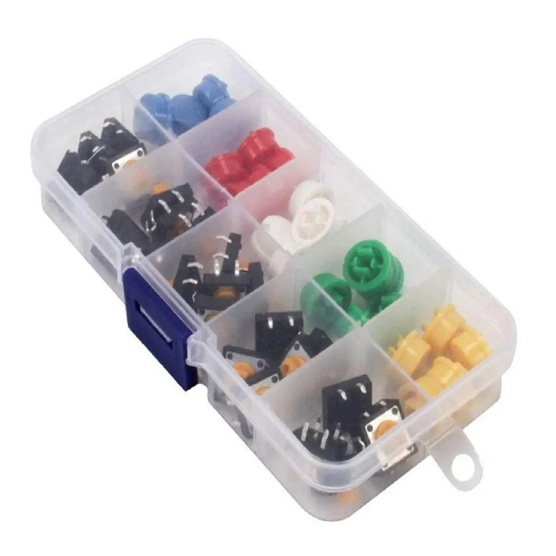 25 Pcs Tectile Push Button Switch With Cap 1