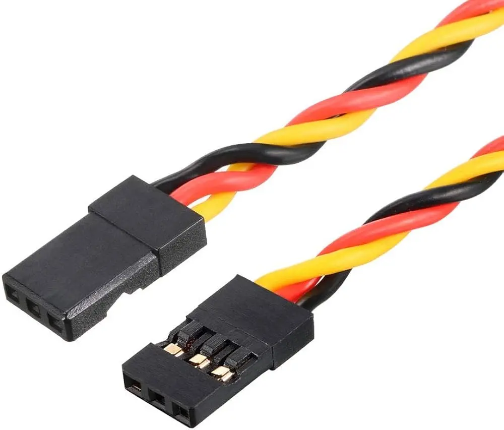 100Cm M-F Servo Extension Cable Male – Female (Jr) With Hook 2