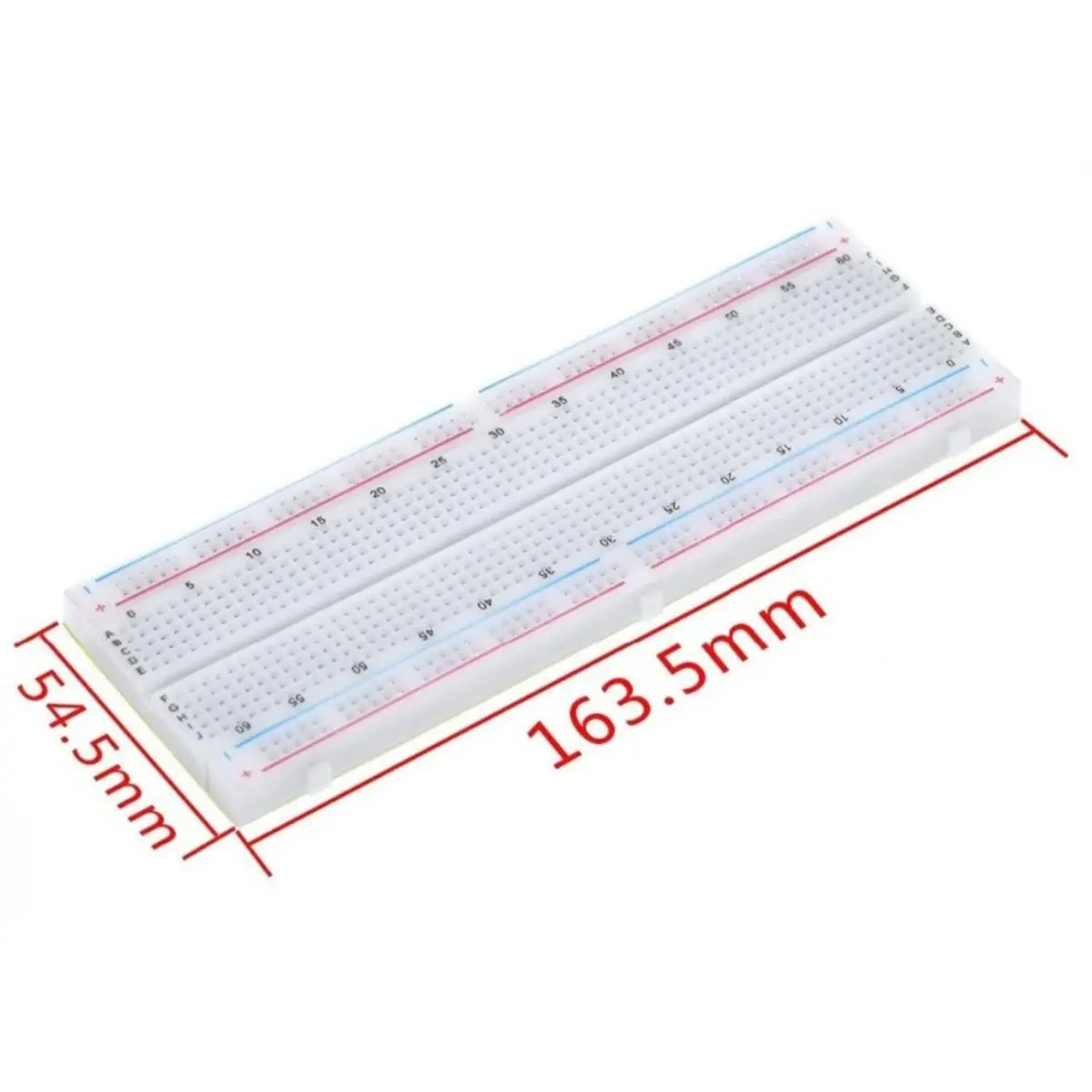 Mb102 830 Points Solderless Prototype Breadboard - Copper 2