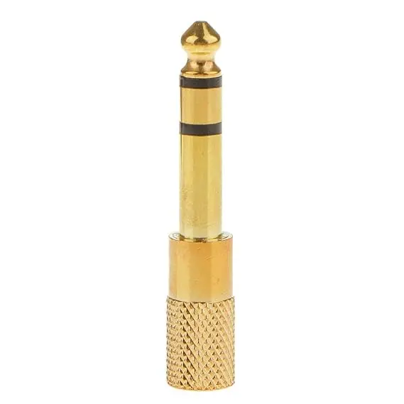 6.5Mm Male To 3.5Mm Female Microphone Audio Adapter Converter 2