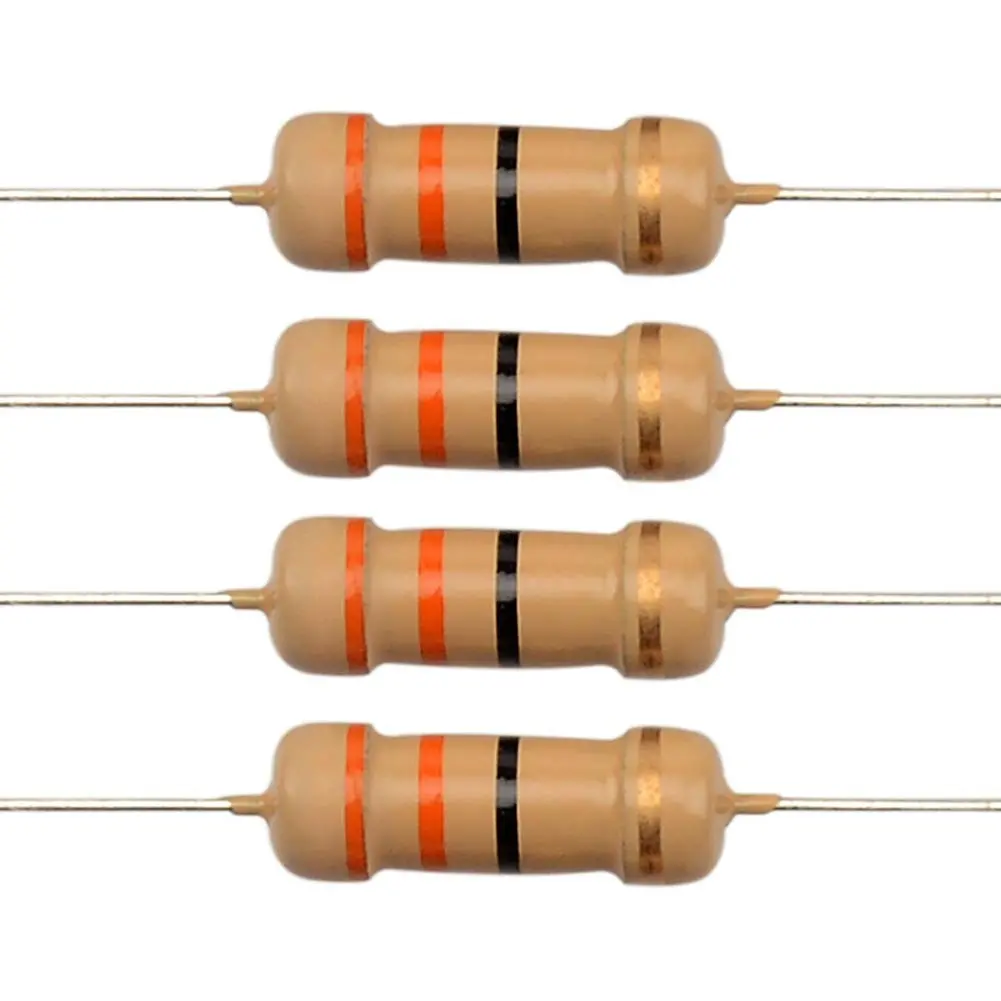 5.1K Ohm 1/4 Watt ±5% Tolerance Carbon Film Resistor 2