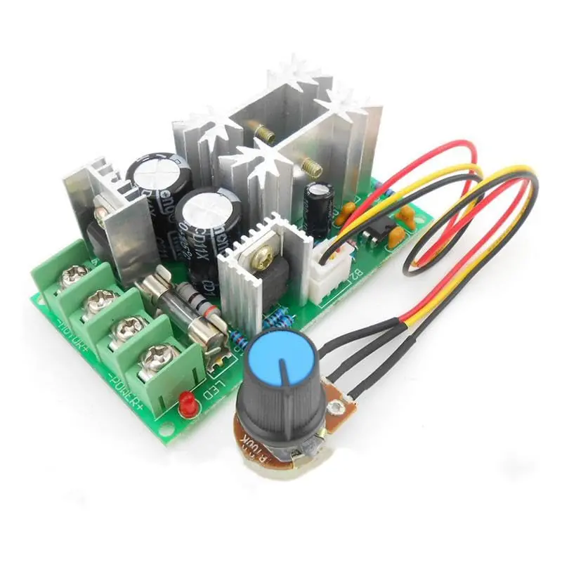 Pwm 20A 12V-60V Dc Motor Speed Control Switch Governor 1