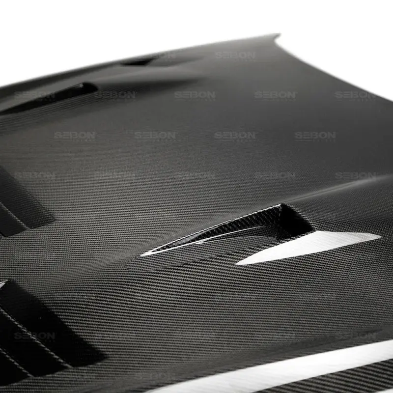 Seibon 2017-2018 Nissan Gtr R35 Gtii-Style Carbon Fiber Hood 2