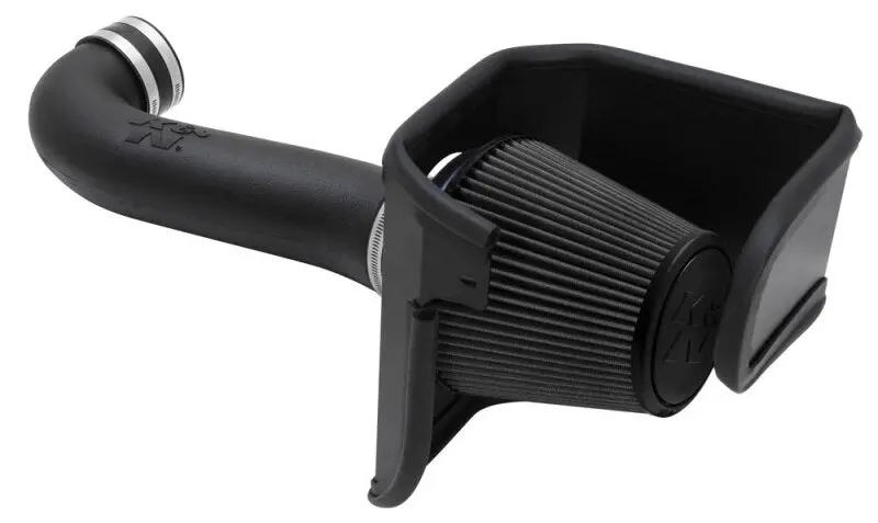 K&N 05-19 Dodge Magnum V8 5.7L/6.1L Dryflow Performance Air Intake System 1