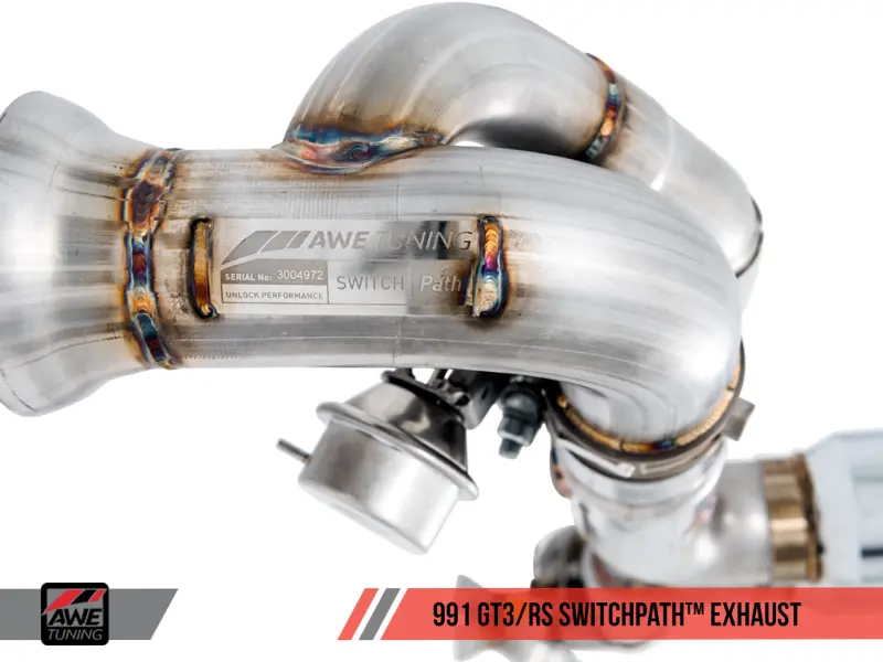 Awe Tuning Porsche 991 Gt3 / Rs Switchpath Exhaust - Chrome Silver Tips 2