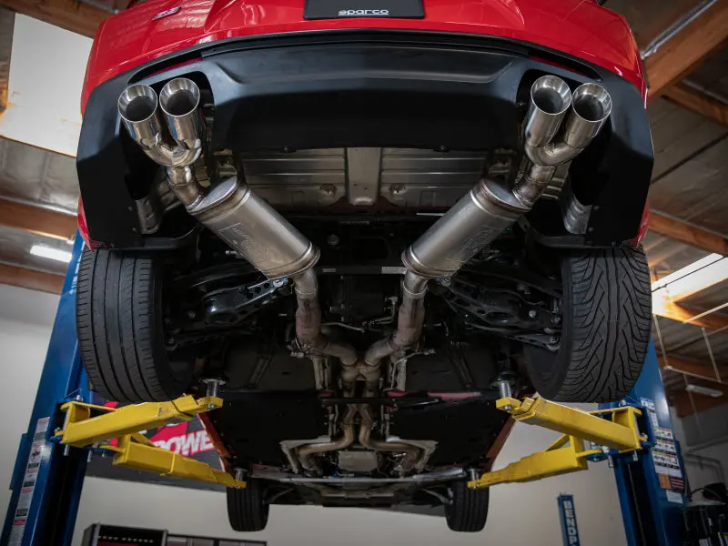 Afe Power Mach Force-Xp 3In Axle-Back Exhaust 16-20 Chevrolet Camaro Ss V8 6.2L W/Mufflers - Black 2