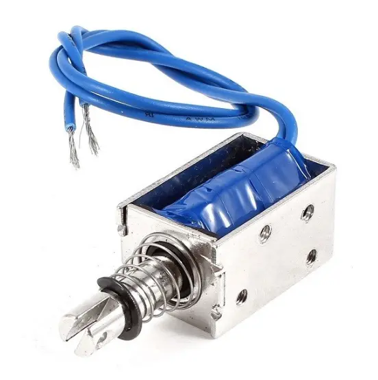 Jf-0730B Dc 12V 1A 10Mm 5N Push-Pull Solenoid Electromagnet 1