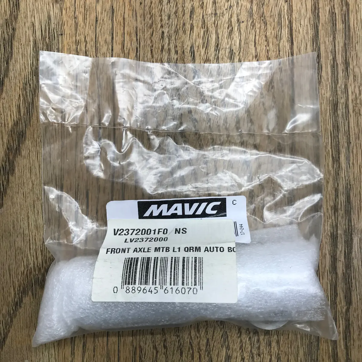 Mavic Front Axle Mtb Qrm Auto Boost 15X100 - V2372001 1