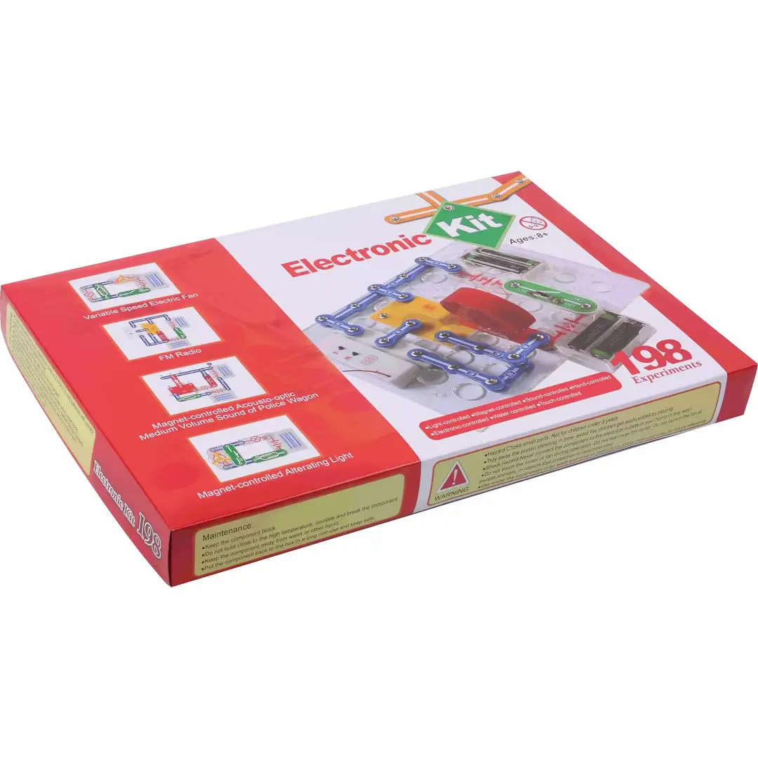 198 In 1 Educational Electronics Experiment Kit Snap Circuits (Dbolo) 1