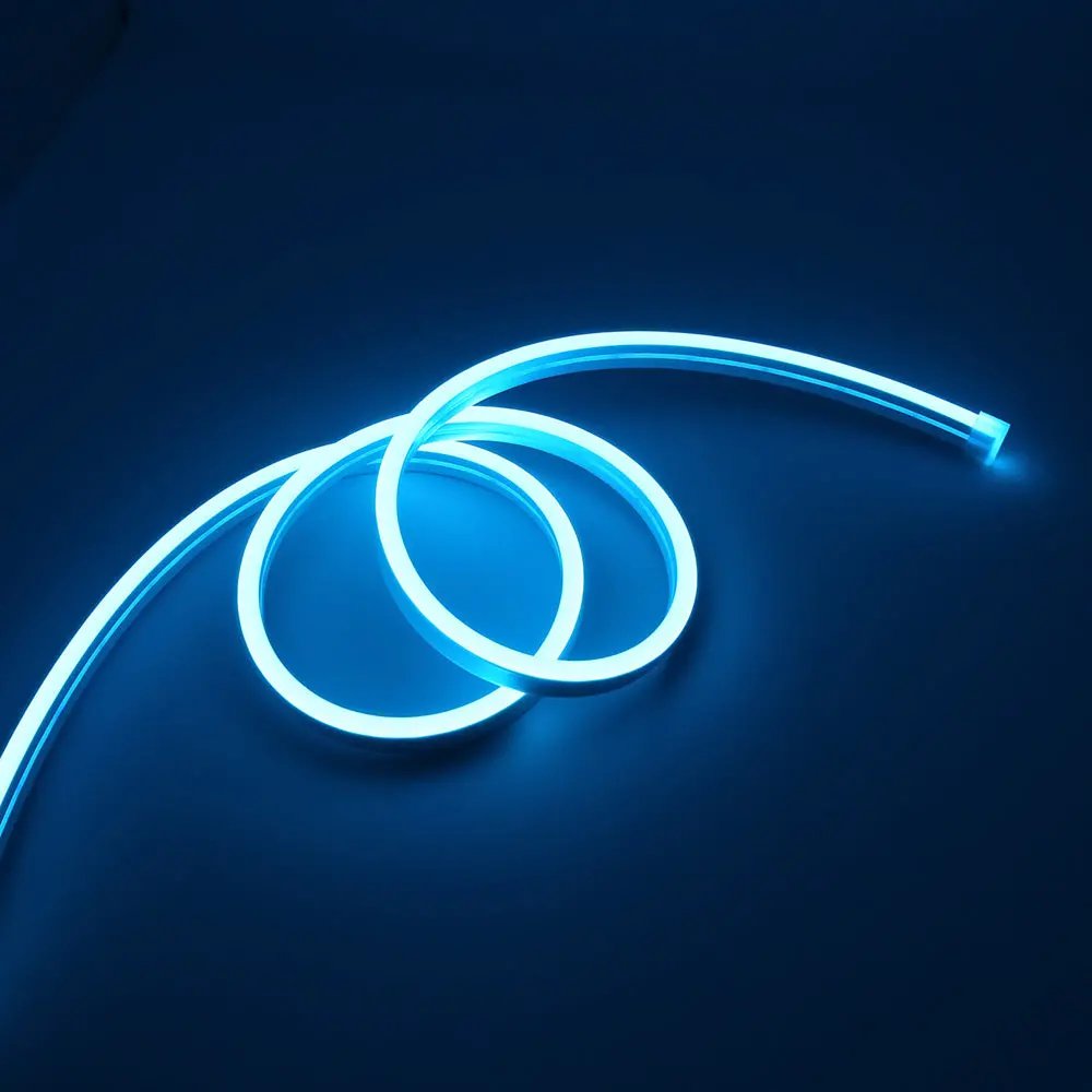 12V Neon Flexible Led Strip Light 5 Meter - Ice Blue 2