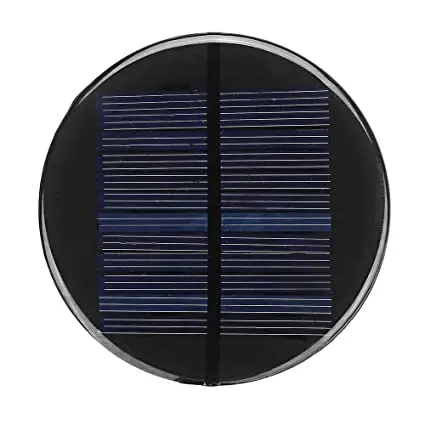 Solar Panel 6V Round Style 80Mm 1