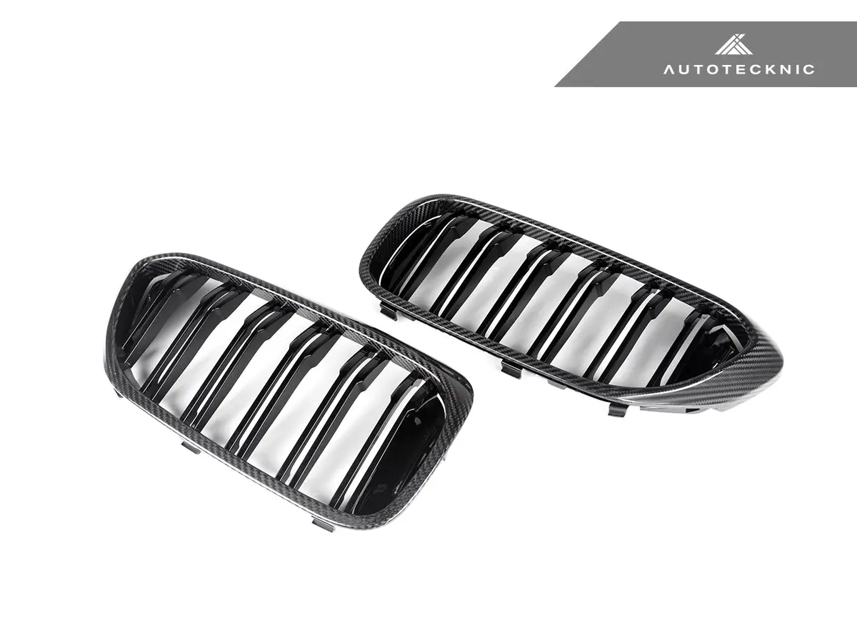 Autotecknic Carbon Fiber Front Grille Set - G30 5-Series 2