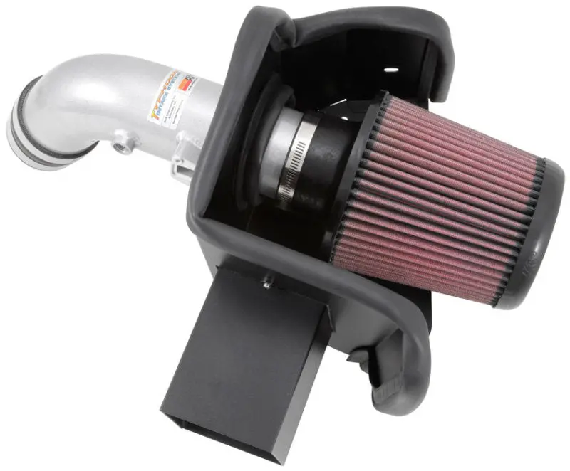 K&N 69 Series Typhoon Performance Intake Kit - Silver For 13-14 Nissan Altima 2.5L L4 1