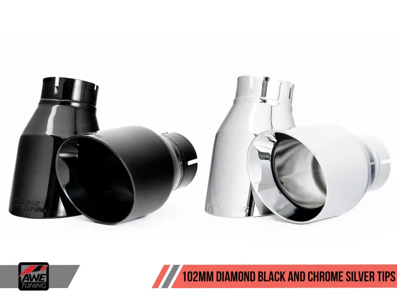 Awe Tuning Porsche 718 Boxster / Cayman Switchpath Exhaust (Pse Only) - Diamond Black Tips 2