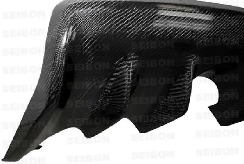 Seibon 08-09 Mitsubishi Evo X Oem-Style Carbon Fiber Rear Diffuser 1