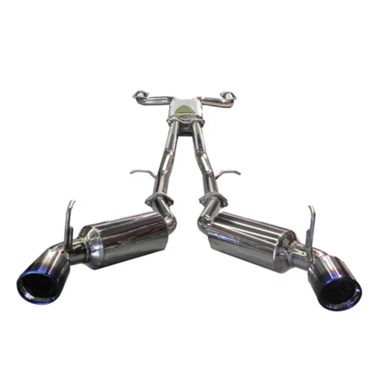 Injen 03-08 350Z Dual 60Mm Ss Cat-Back Exhaust W/ Built In Resonated X-Pipe 2