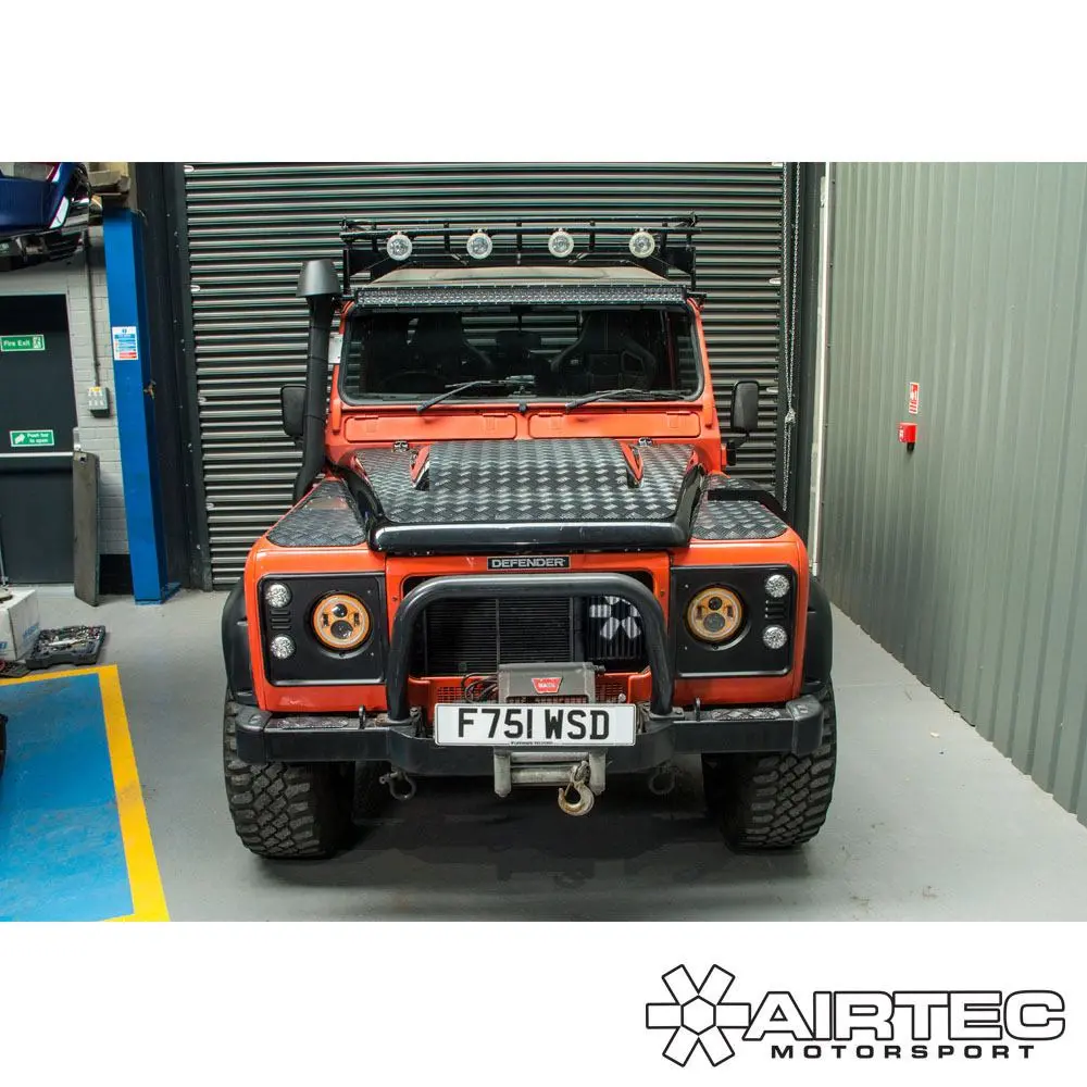 Airtec Motorsport Side Mount Intercooler Upgrade For Land Rover 300Tdi Platform 1