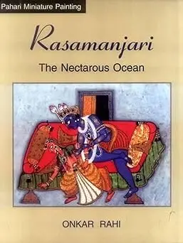 Rasamanjari : The Nectarous Ocean (Pahari Miniature Painting) By Onkar Rahi [Hardcover] Old Book 1