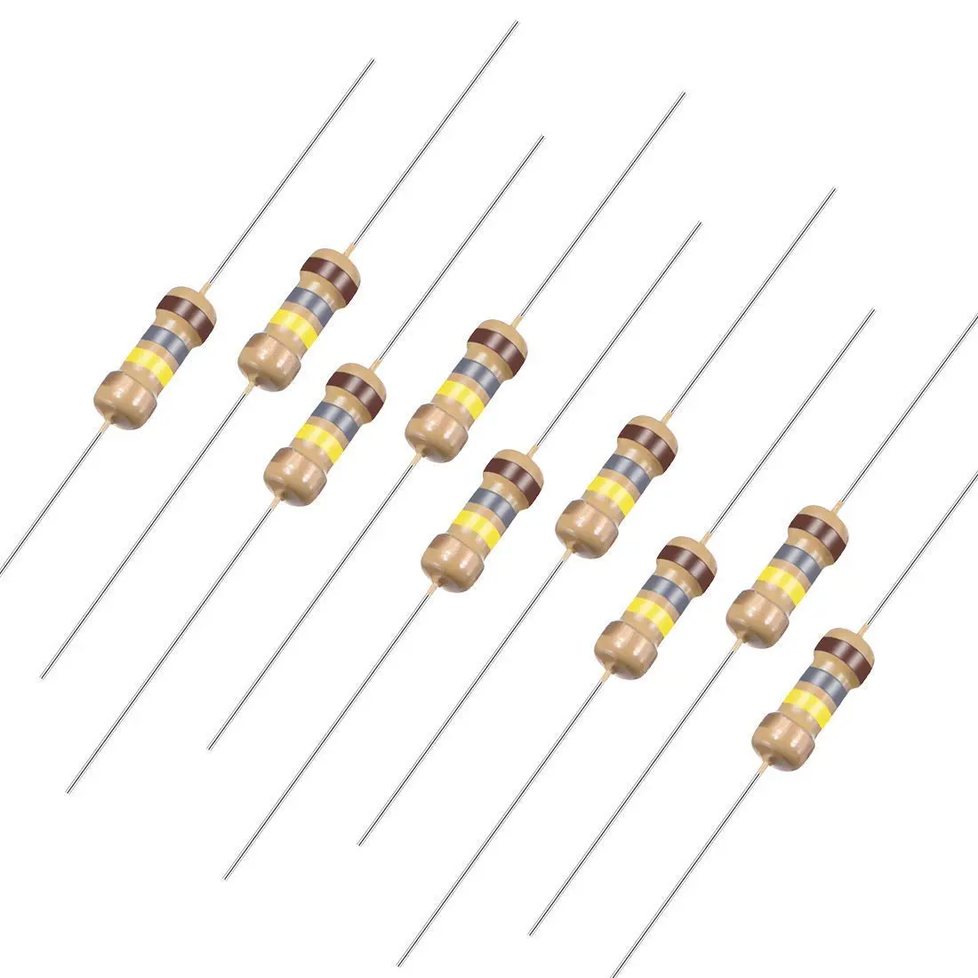 180K Ohm 1/4 Watt ±5% Tolerance Carbon Film Resistor 1