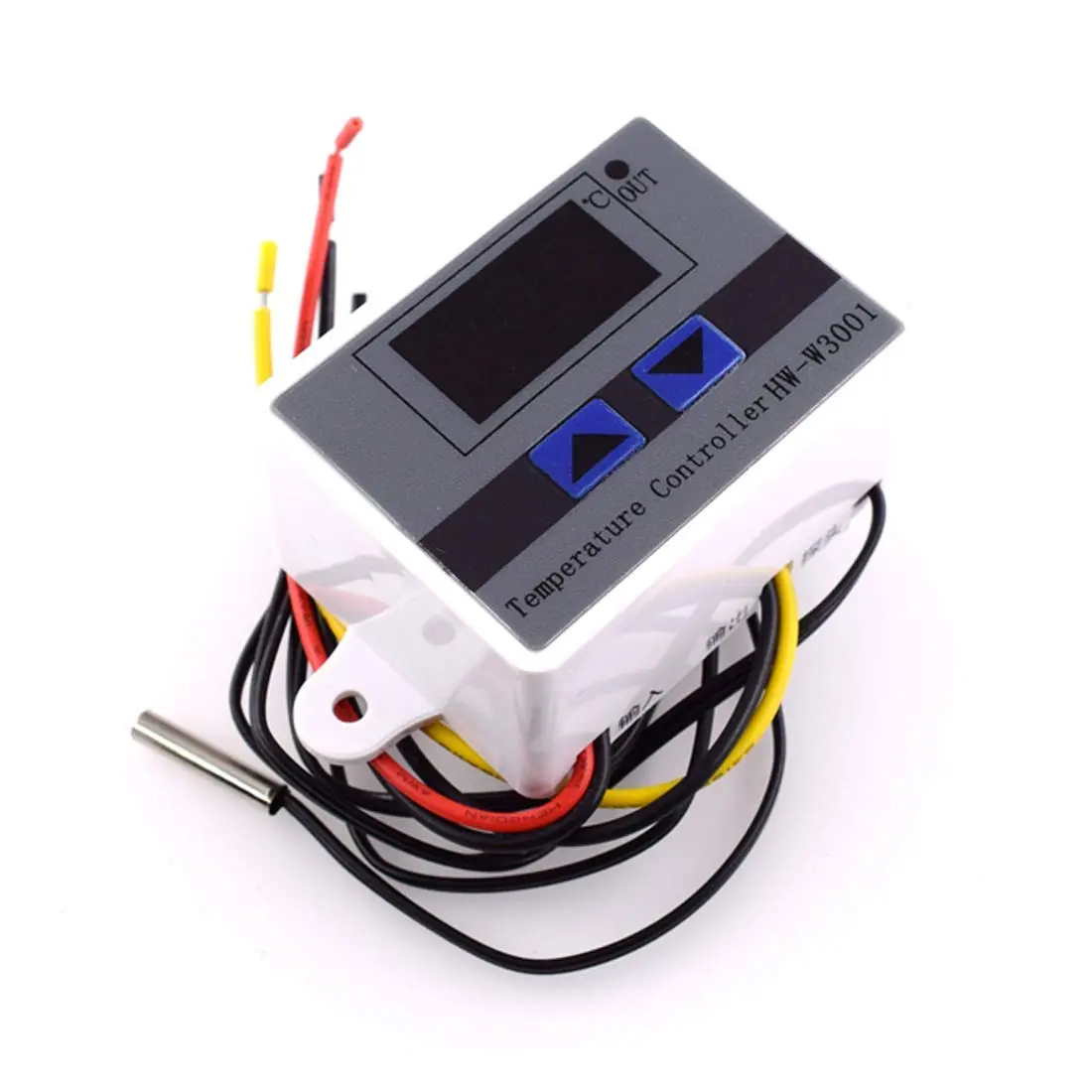 Xh W3001 (12V-10A-120W) Digital Led Temperature Controller Module Temperature Control Thermostat (-50 To 110°) With Waterproof Probe 1