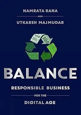 Balance : Responsible Business For The Digital Age By Namrata Rana And Utkarsh Majmudar (Hardcover) Old Book 1