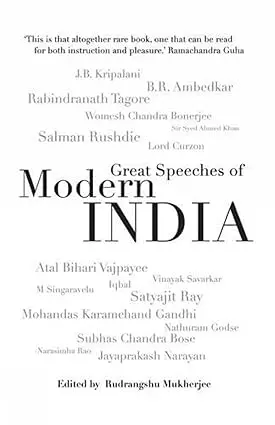 Great Speeches Of Modern India By Rudrangshu Mukherjee [Hardcover] Old Book 1