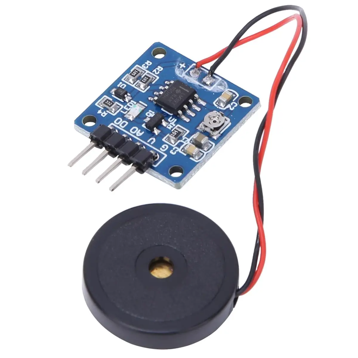 Piezo Electric Knock Vibration Sensor Module 1