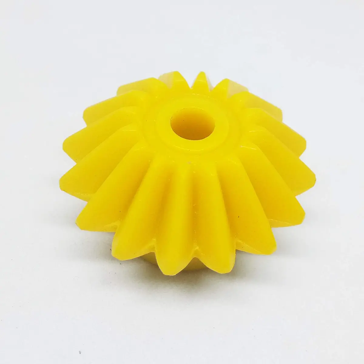 16 Teeth Plastic Bevel Gear 6Mm Shaft (Yellow) 1