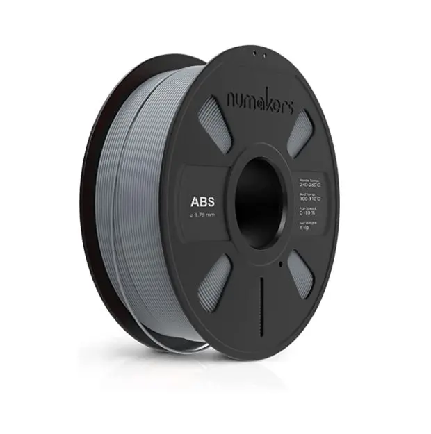 Numakers Abs Filament- Light Gray- 1.75 Mm / 1 Kg 1