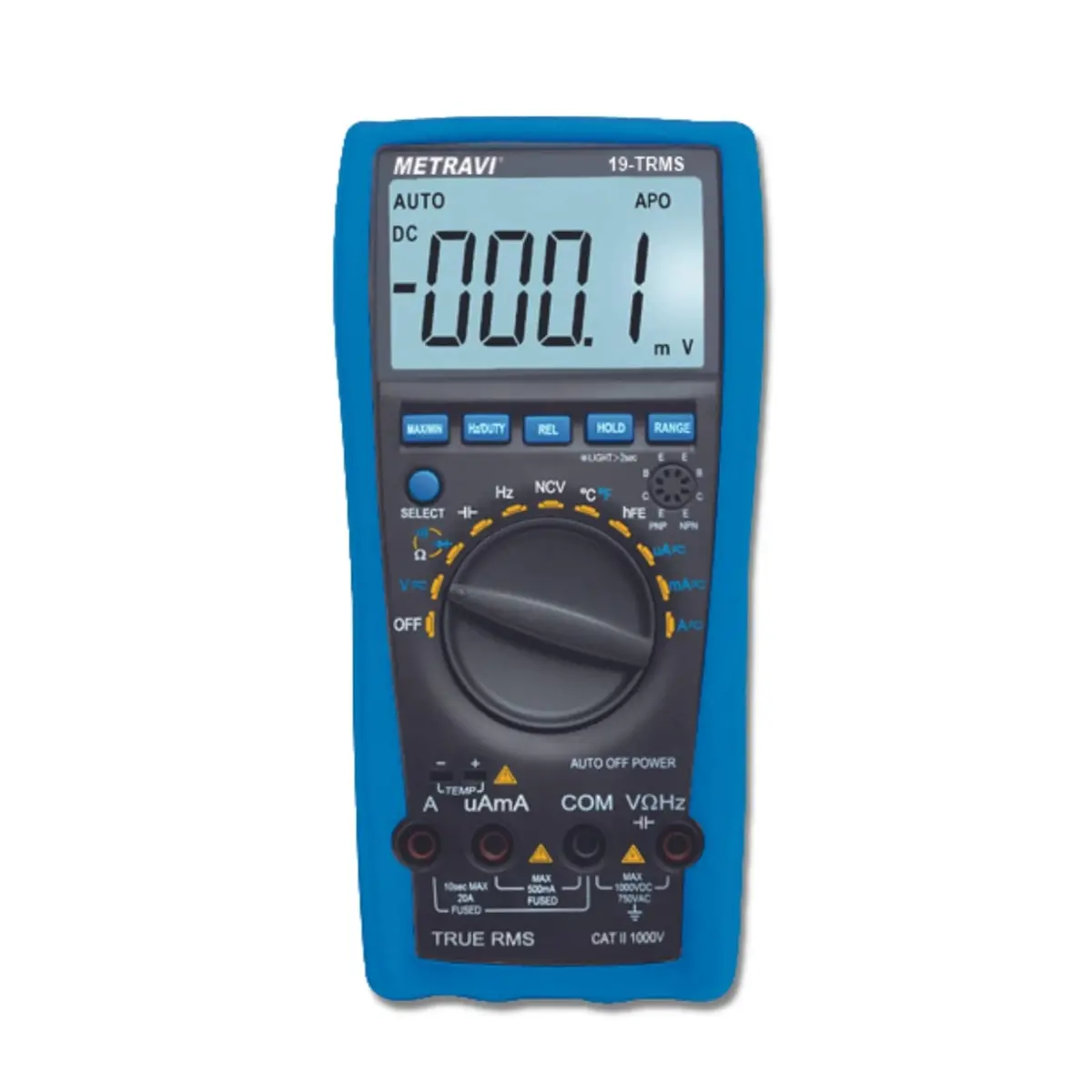 Metravi 19 T-Rms Digital Multimeter 1