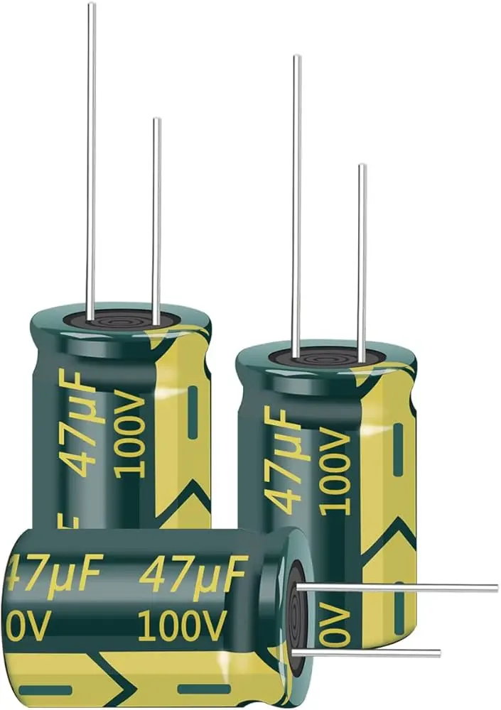 47Uf 100V Electrolytic Capacitor 1