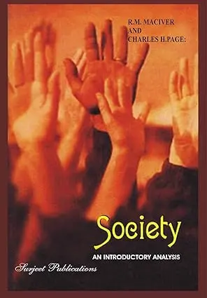 Society: An Introductory Analysis By R.M. Maciver (Hardcover) Old Book 1